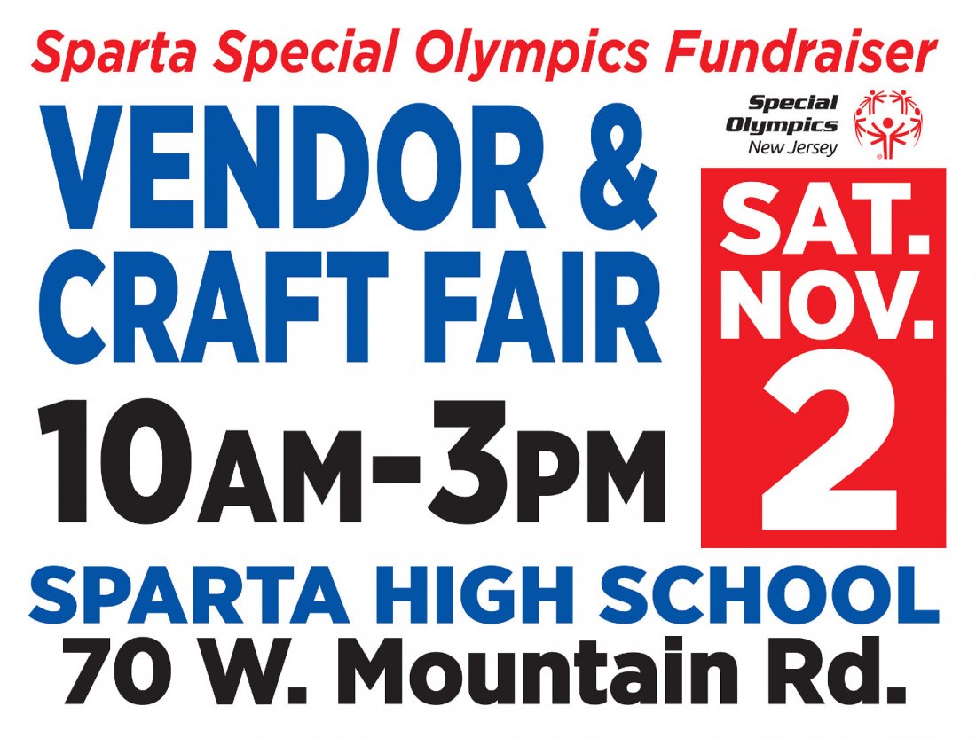 Sparta Special Olympics 2024 Fall Vendor & Craft Fair Sparta High