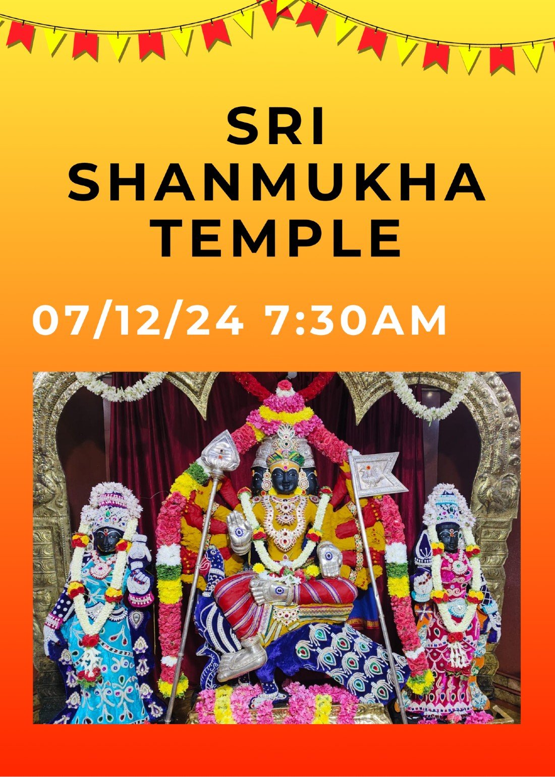 SUBRAMANYA SASHTI 2024 Shrungagiri Sri Shanmukha Swami Gudi 