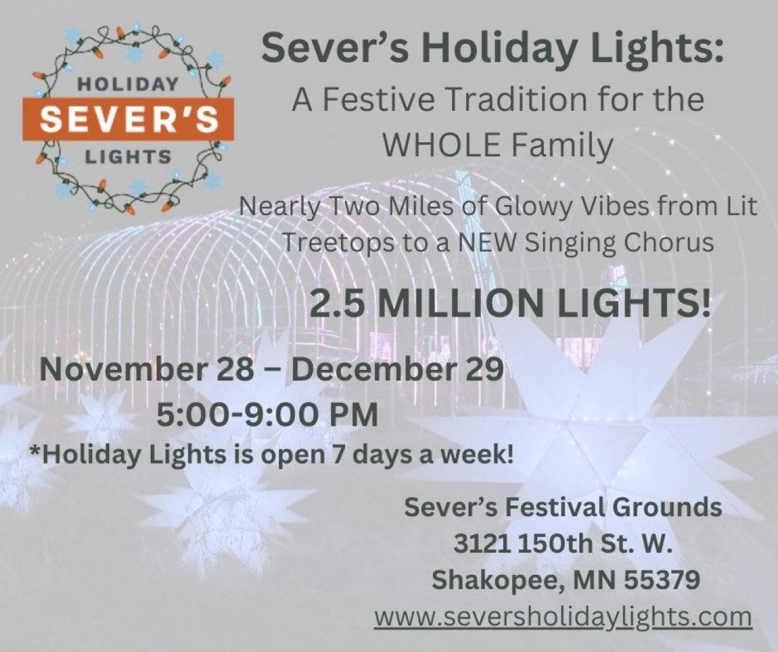 Sever\u2019s Holiday Lights 2024