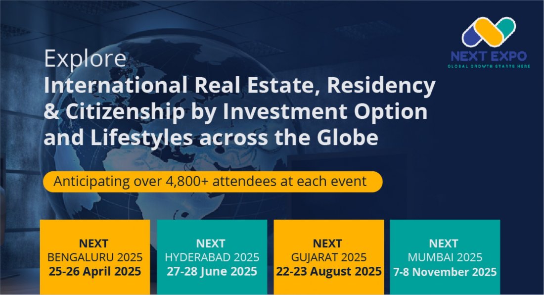 NEXT MUMBAI EXPO 2025. India's Largest International Property, Residency & Citizenship Expo\u200b