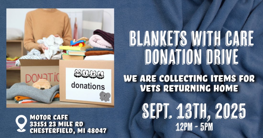 Donation Drive for Vets Returning Home