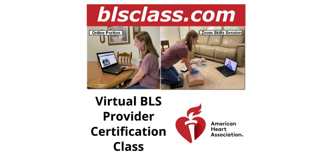 AHA BLS Certification - Virtual Training - St Joseph, Missouri