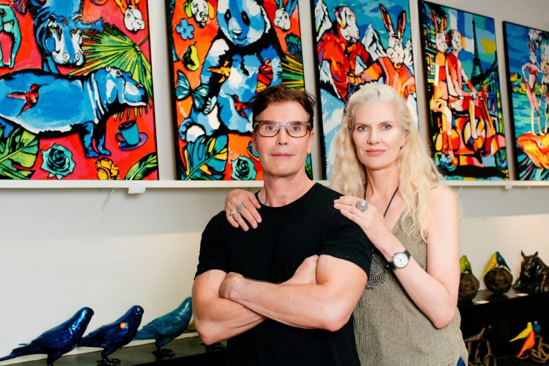 Renowned art duo Gillie and Marc\u2019s Installations on Lincoln Road