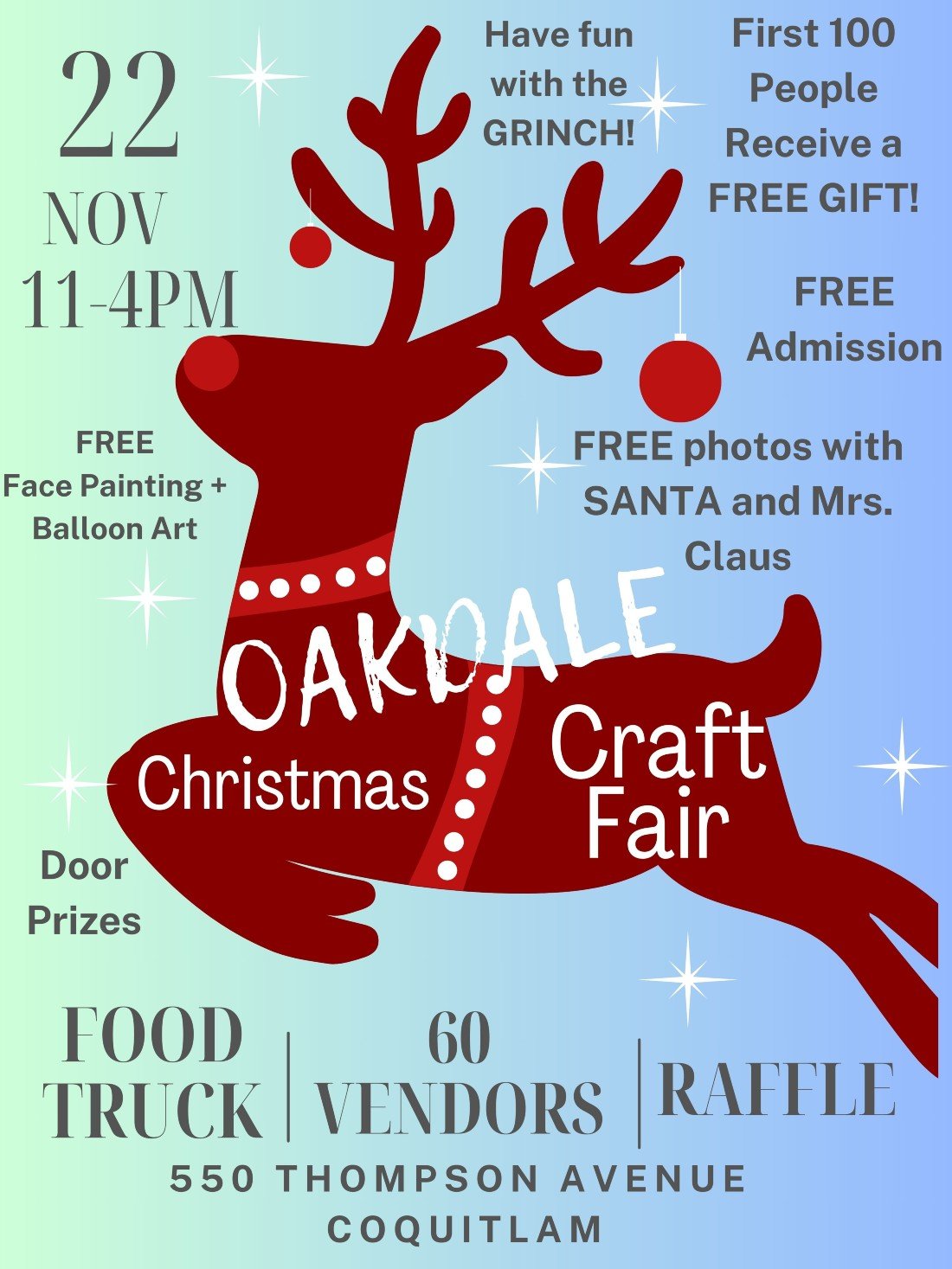Oakdale Christmas Craft Fair
