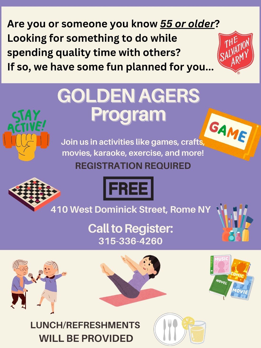 Golden Agers Program
