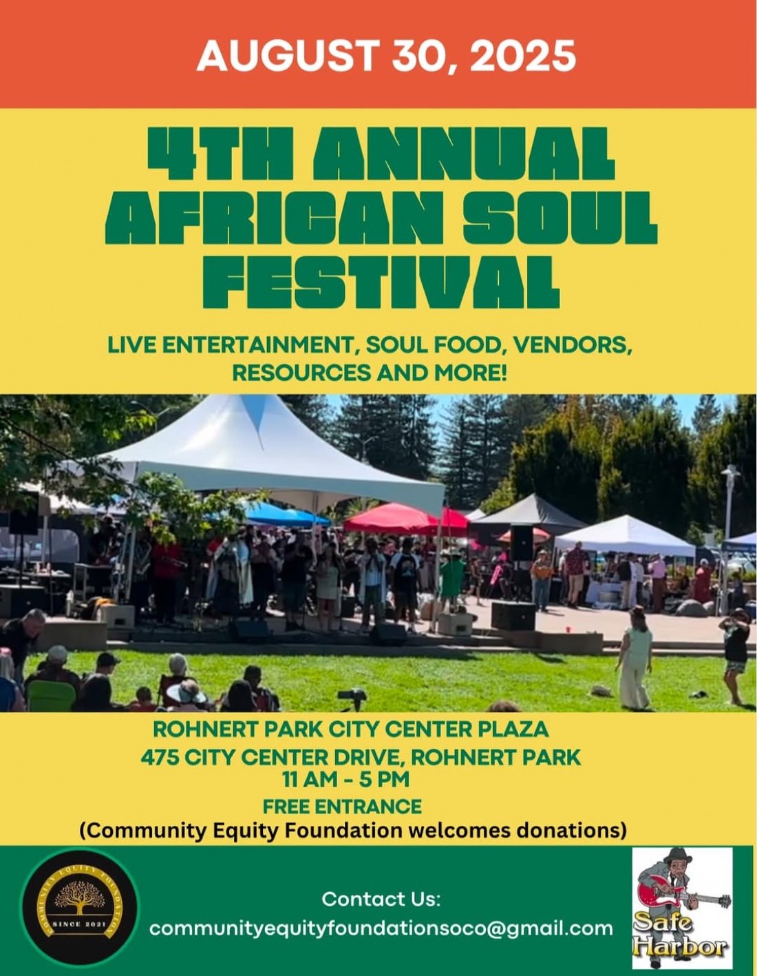 4th Annual African Soul Festival (Free)