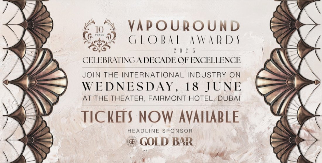 Vapouround Global Awards 2025 - Celebrating 10 Years of Excellence!