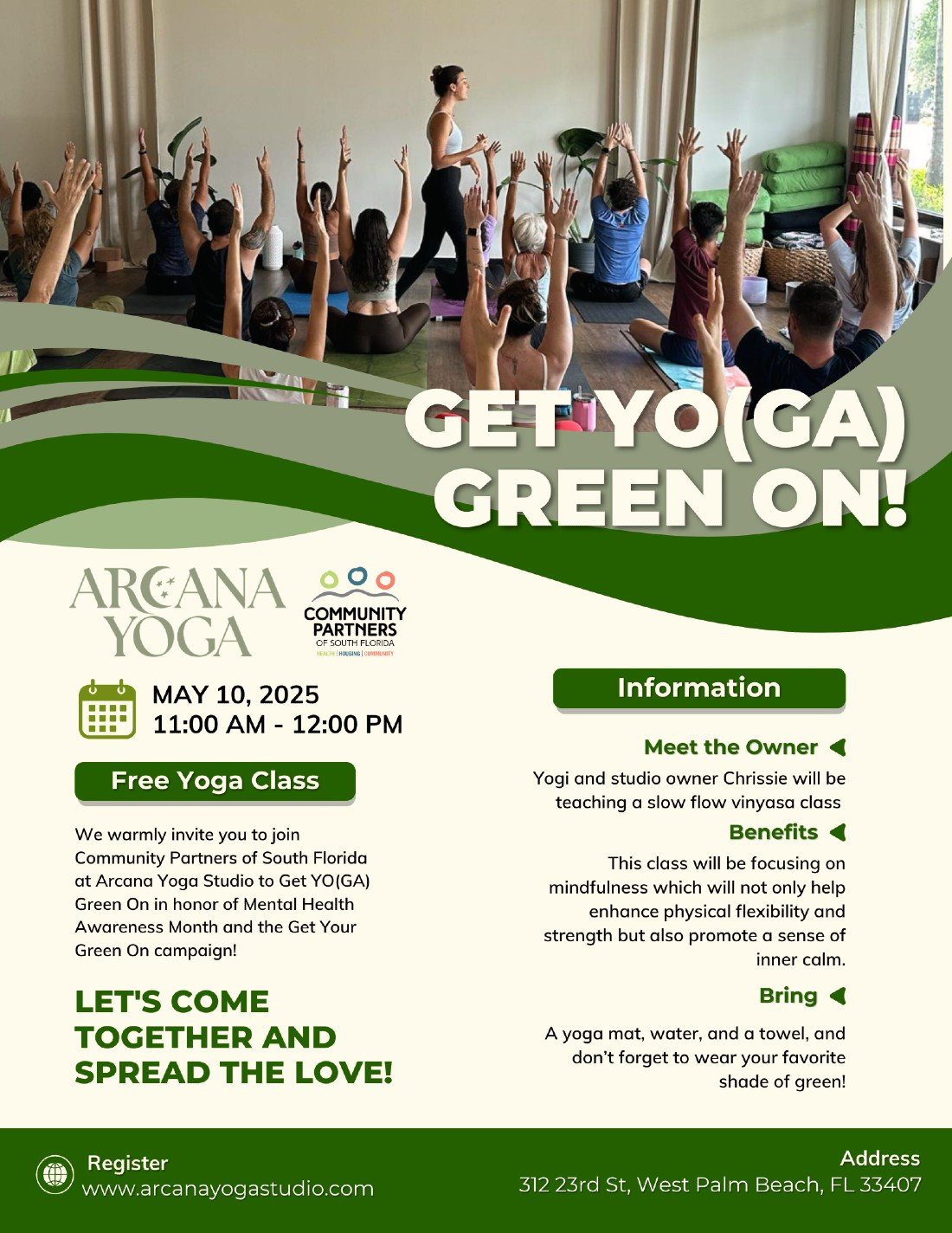 Get Yo(Ga) Green On!