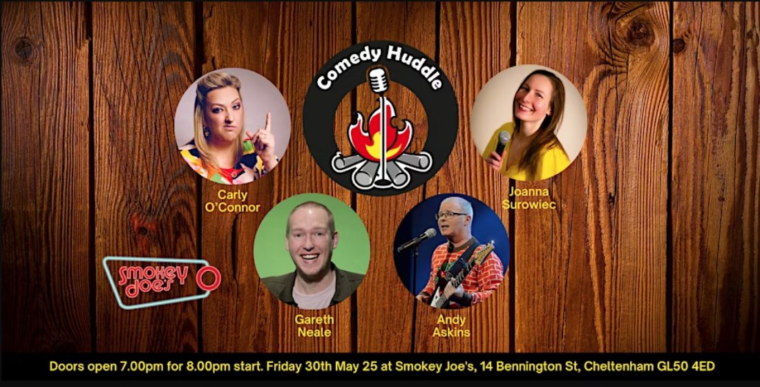 Comedy Huddle at Smokey Joe's