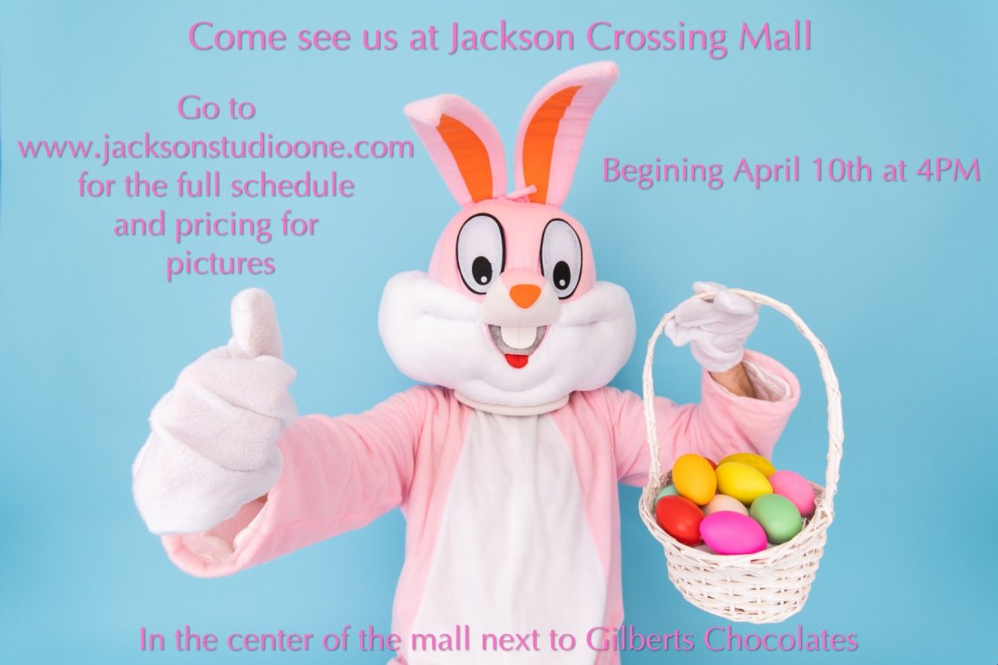 Easter Photos at The Jackson Crossing Mall with StudioOne
