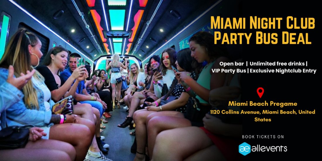 Miami Nightclub Limousine Ride & Nightclub entry