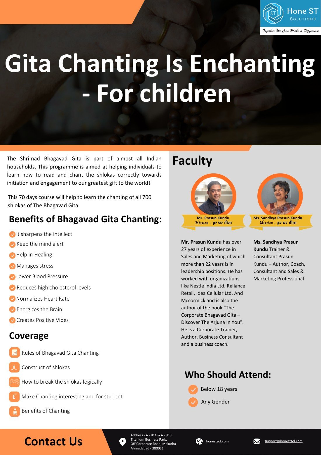 Gita Chanting Is Enchanting - For Children