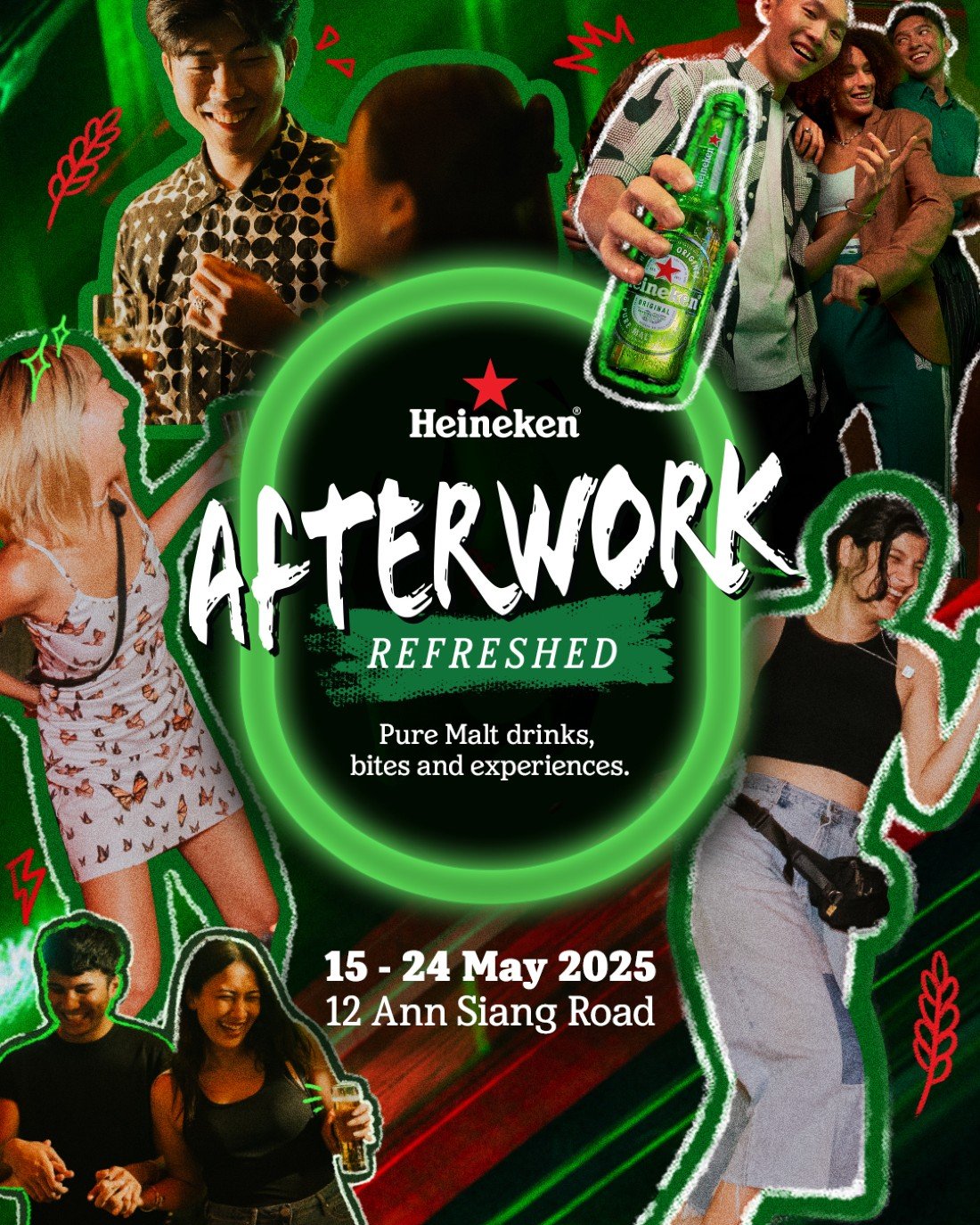 Clock Out of Work with Heineken Afterwork Refreshed