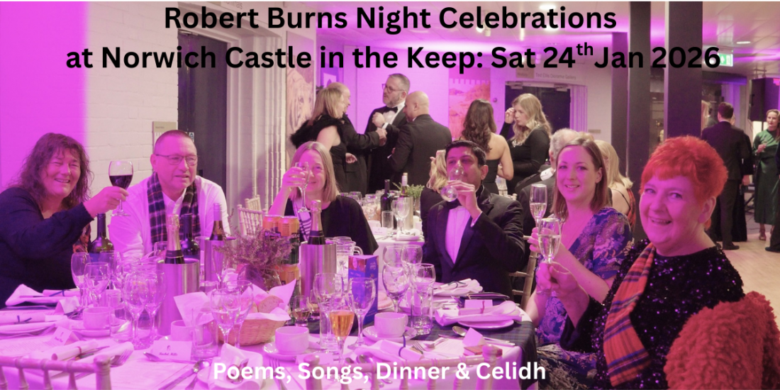 Burns Night Celebrations in the Keep at Norwich Castle Museum