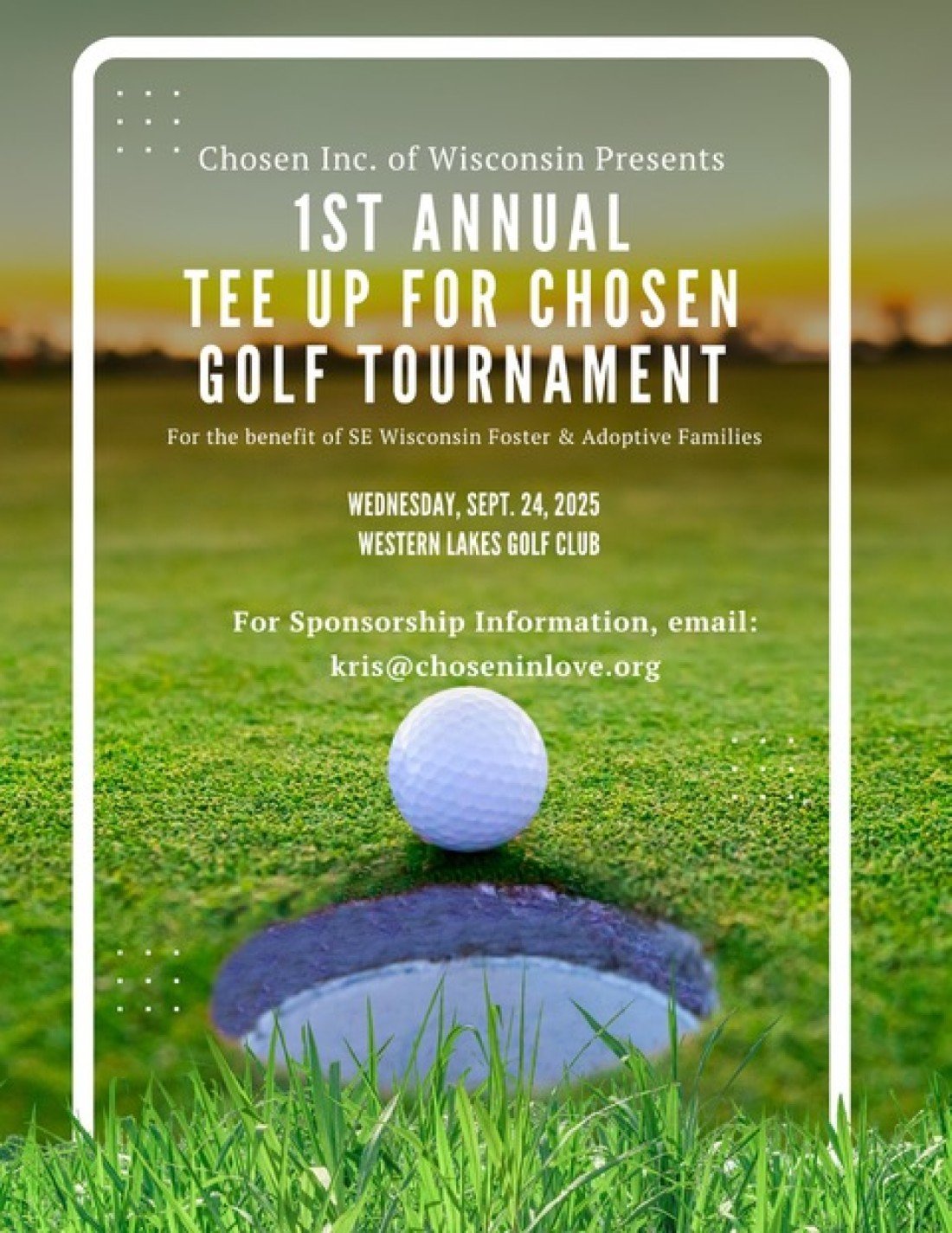 Tee Up for Chosen Golf Outing