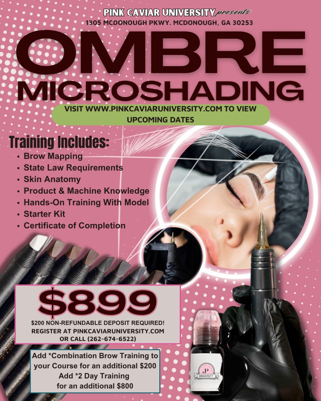 Ombre Microshading Class (PMU) $899