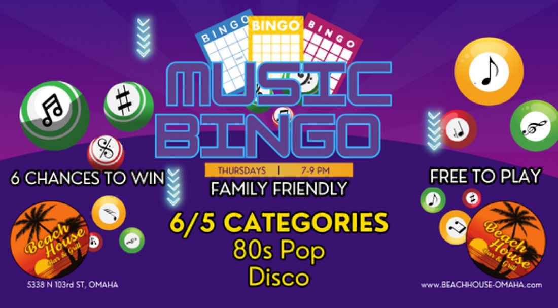 Music Bingo at Beach House Bar & Grill