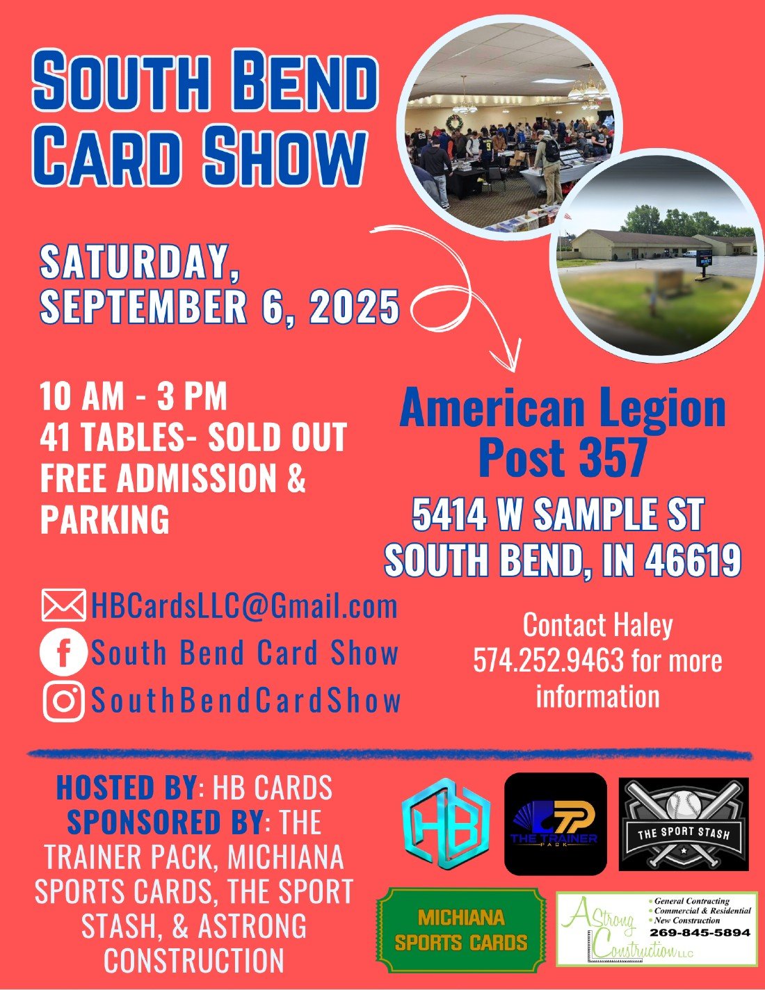 South Bend Trading Card Show