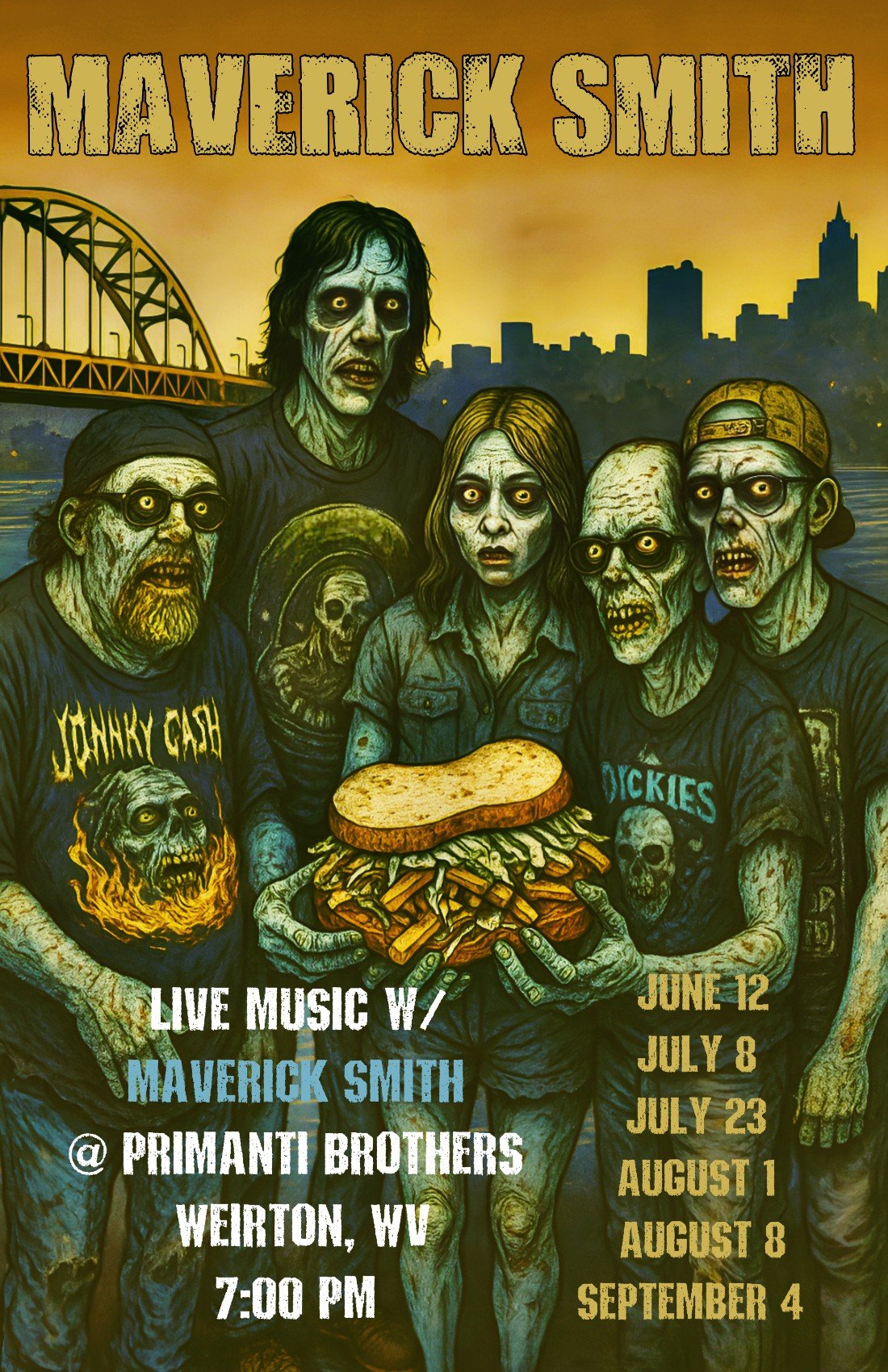 Primanti's Summer Concert w\/ Maverick Smith