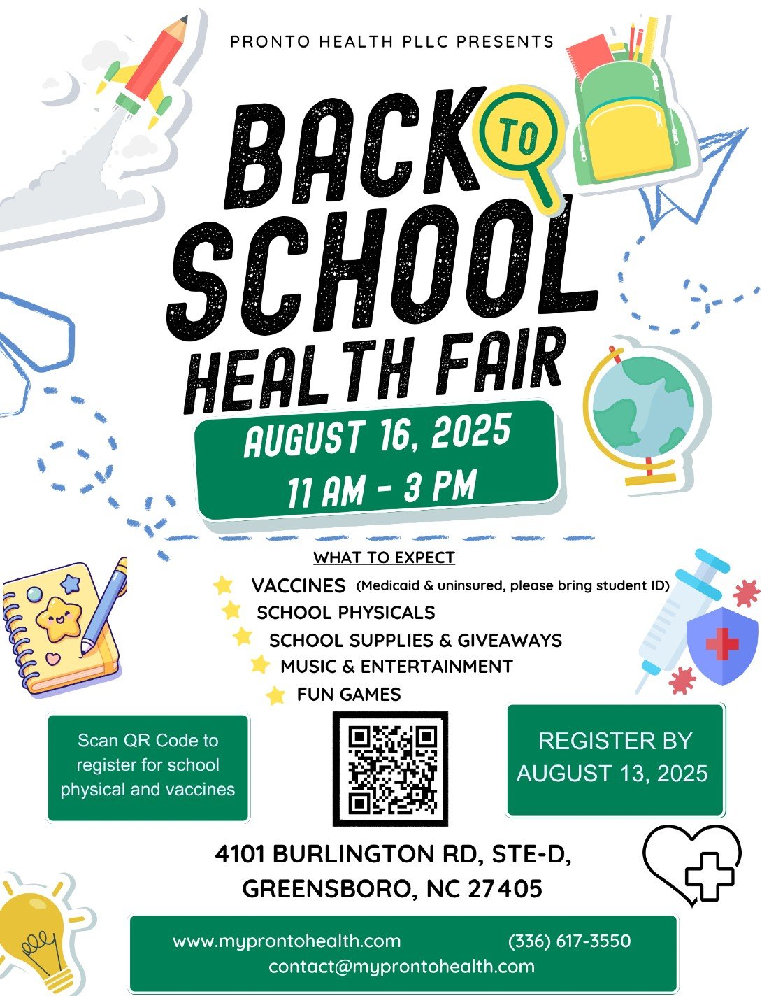 Back-to-School Health Fair