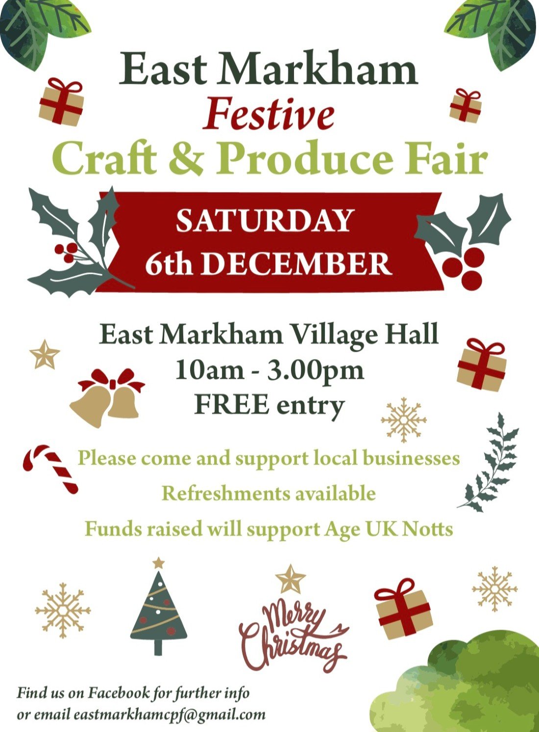 East Markham Festive Craft & Produce Fair