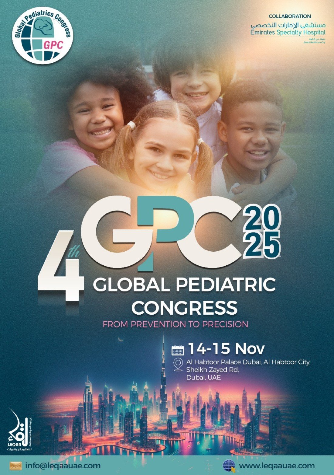 4TH GLOBAL PEDIATRIC CONGRESS FROM PREVENTION TO PRECISION