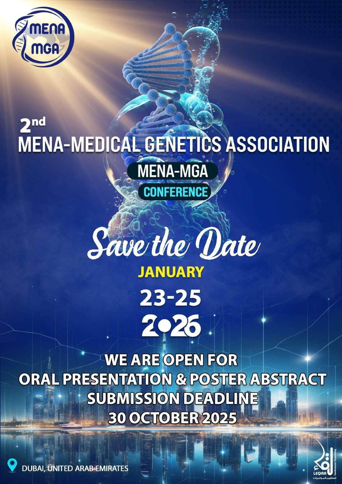 2nd MENA Medical Genetics Association MENA-MGA