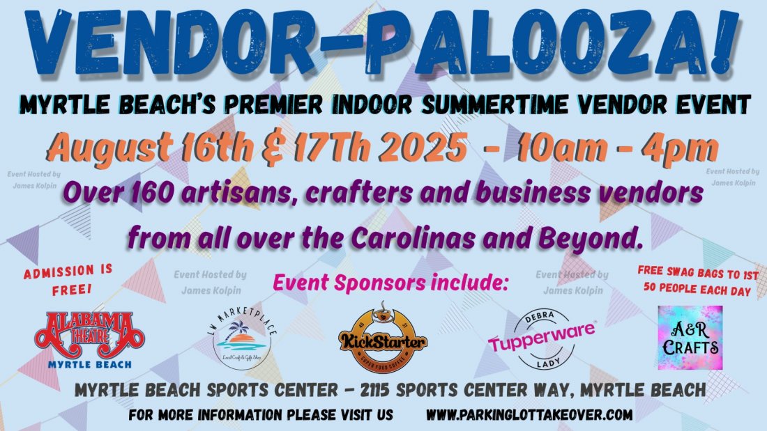 The 2nd Annual Vendor-Palooza!