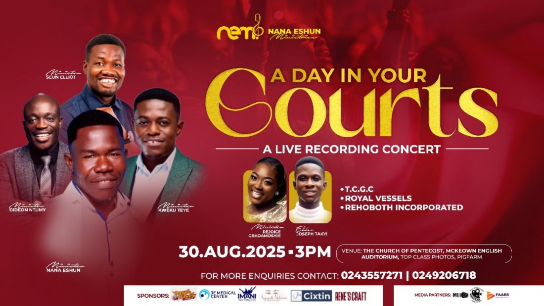 A Day in Your Courts \u2013 Live Recording & Worship Experience