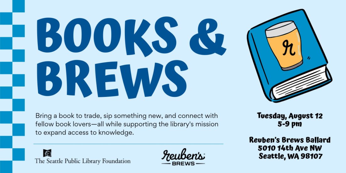 Gratituesdays: Reuben's Brews and The Seattle Public Library Foundation