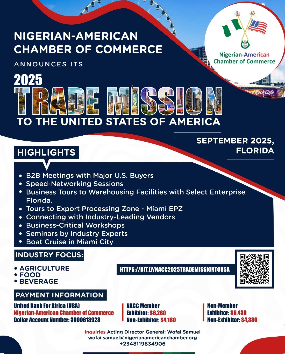NACC 2025 Trade Mission to the United States