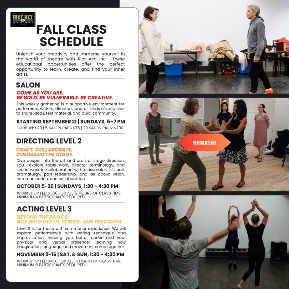 Adult Education Program - Directing Level 2