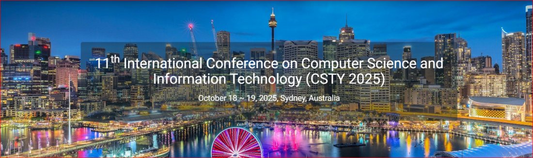 11th International Conference on Computer Science and Information Technology (CSTY 2025)