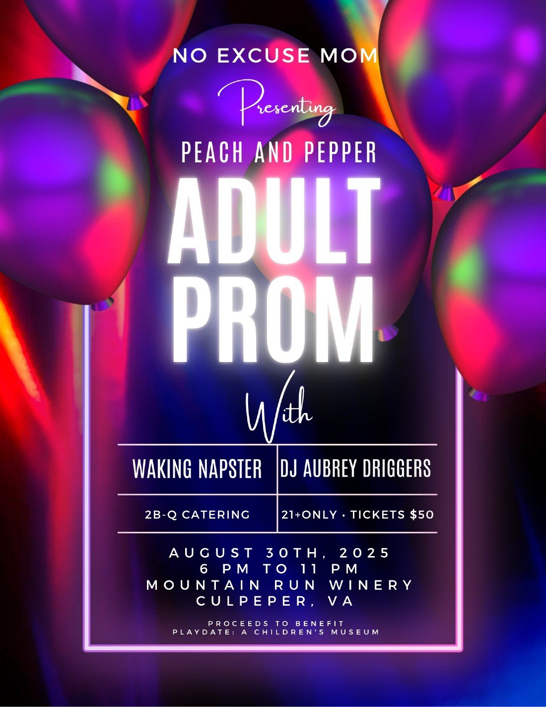 Peach and Pepper Adult Prom