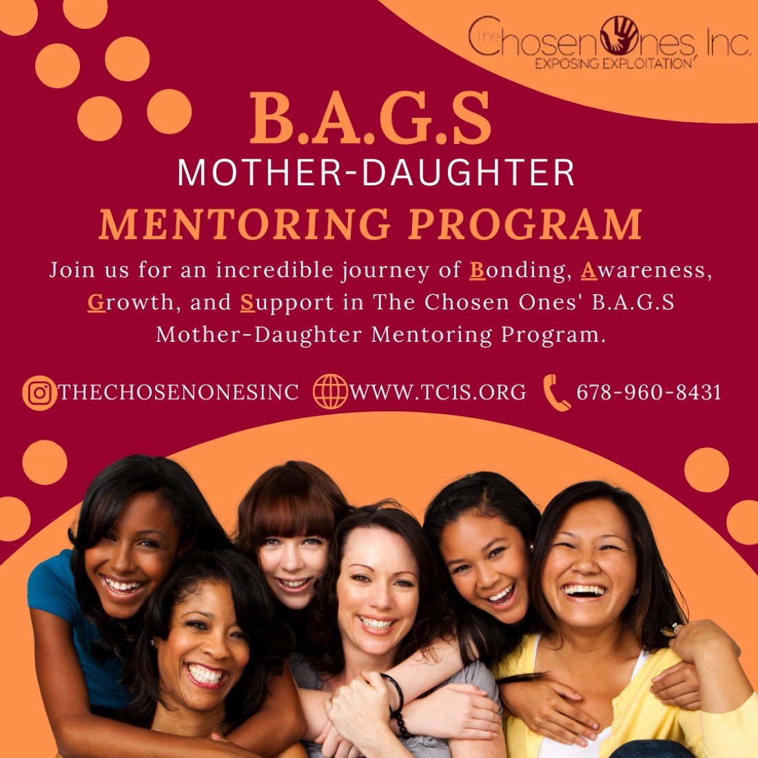 B.A.G.S. Mother-Daughter Mentoring program