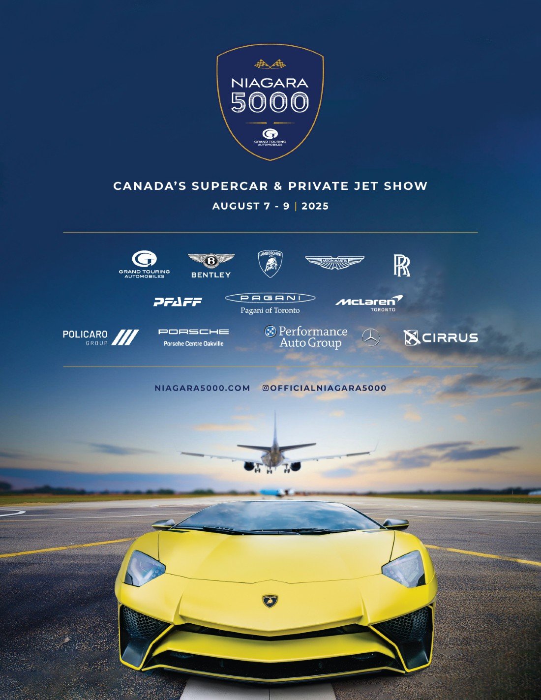 Niagara 5000 Aug 7-9 at Niagara Falls on 7th August, 2025