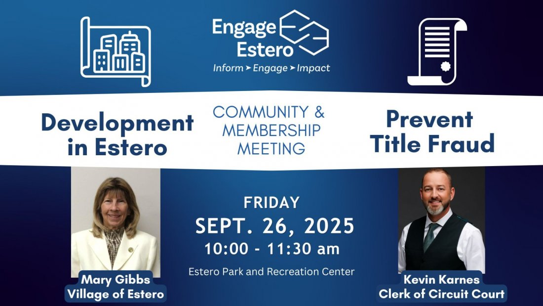 Sept. 2025 Community and Membership Meeting: Key Developments and Fighting Fraud
