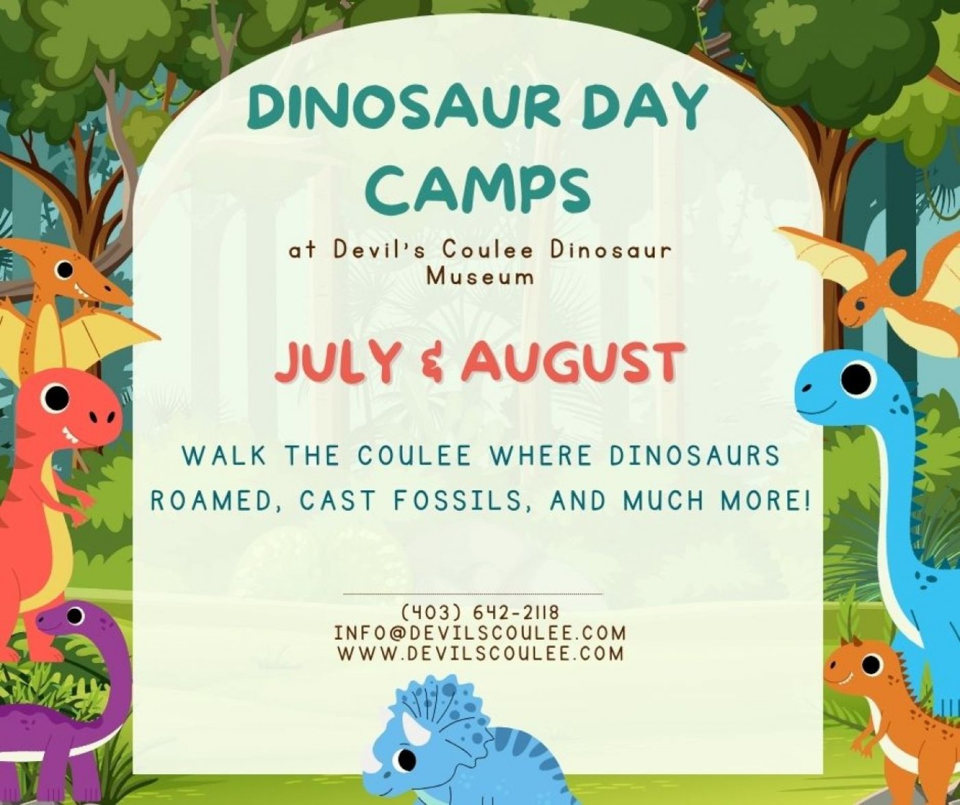 Devil's Coulee Dinosaur Museum Summer Camps