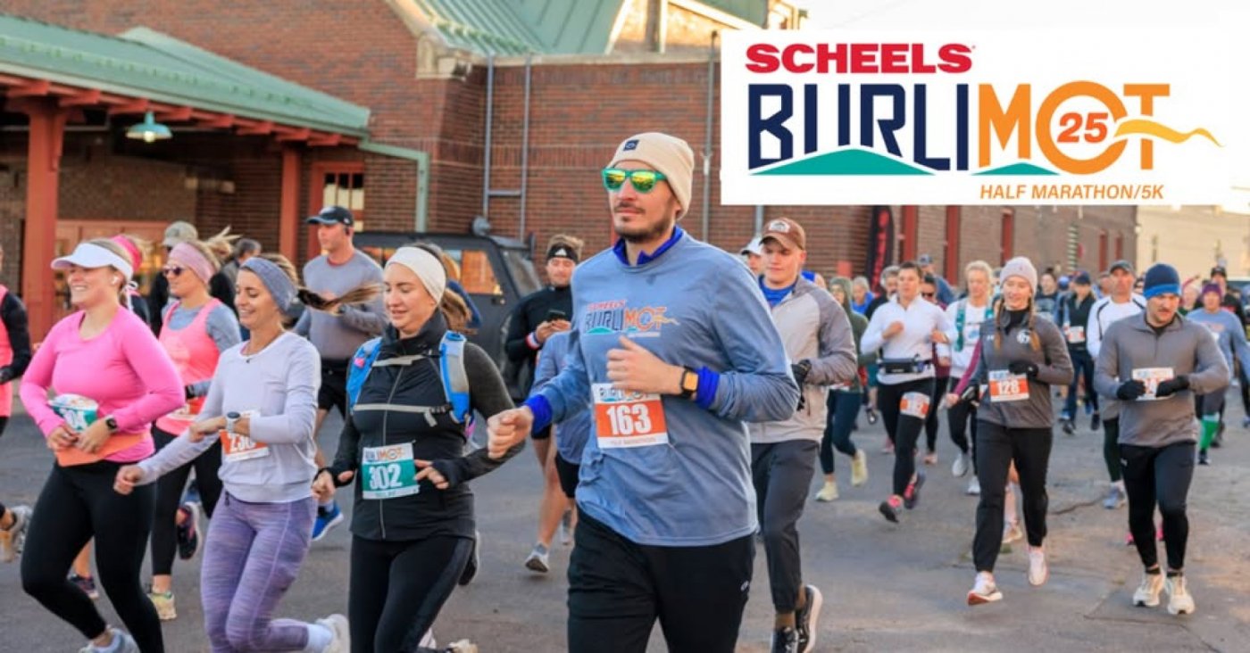 Scheels BurliMOT Half Marathon, Relay, 5K, and 1 Mile Walk\/Run\/Roll