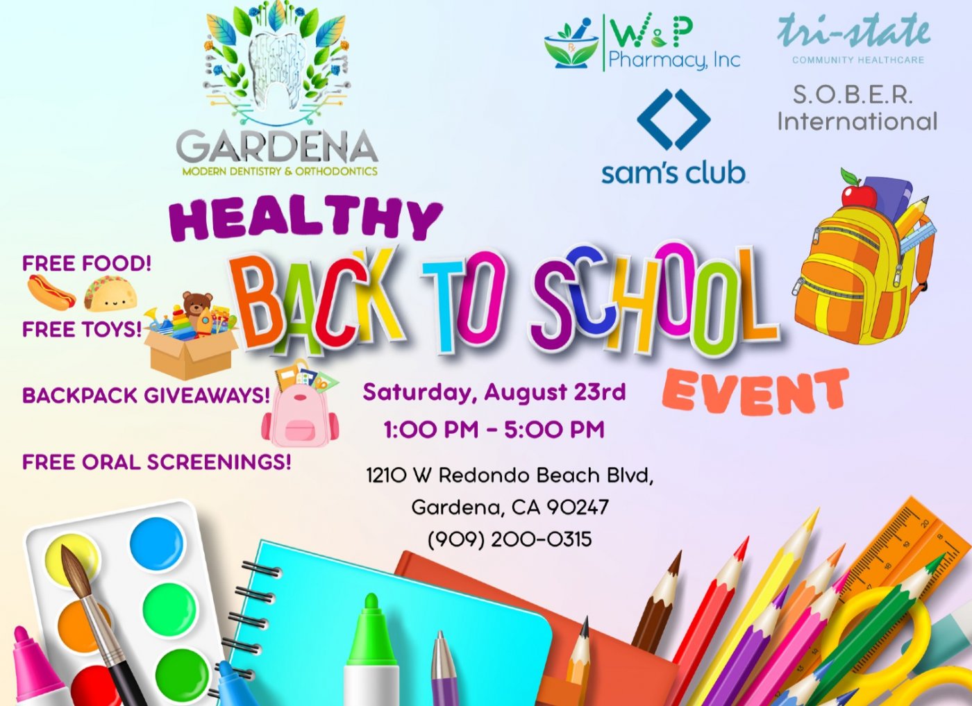 Healthy Back to School Event