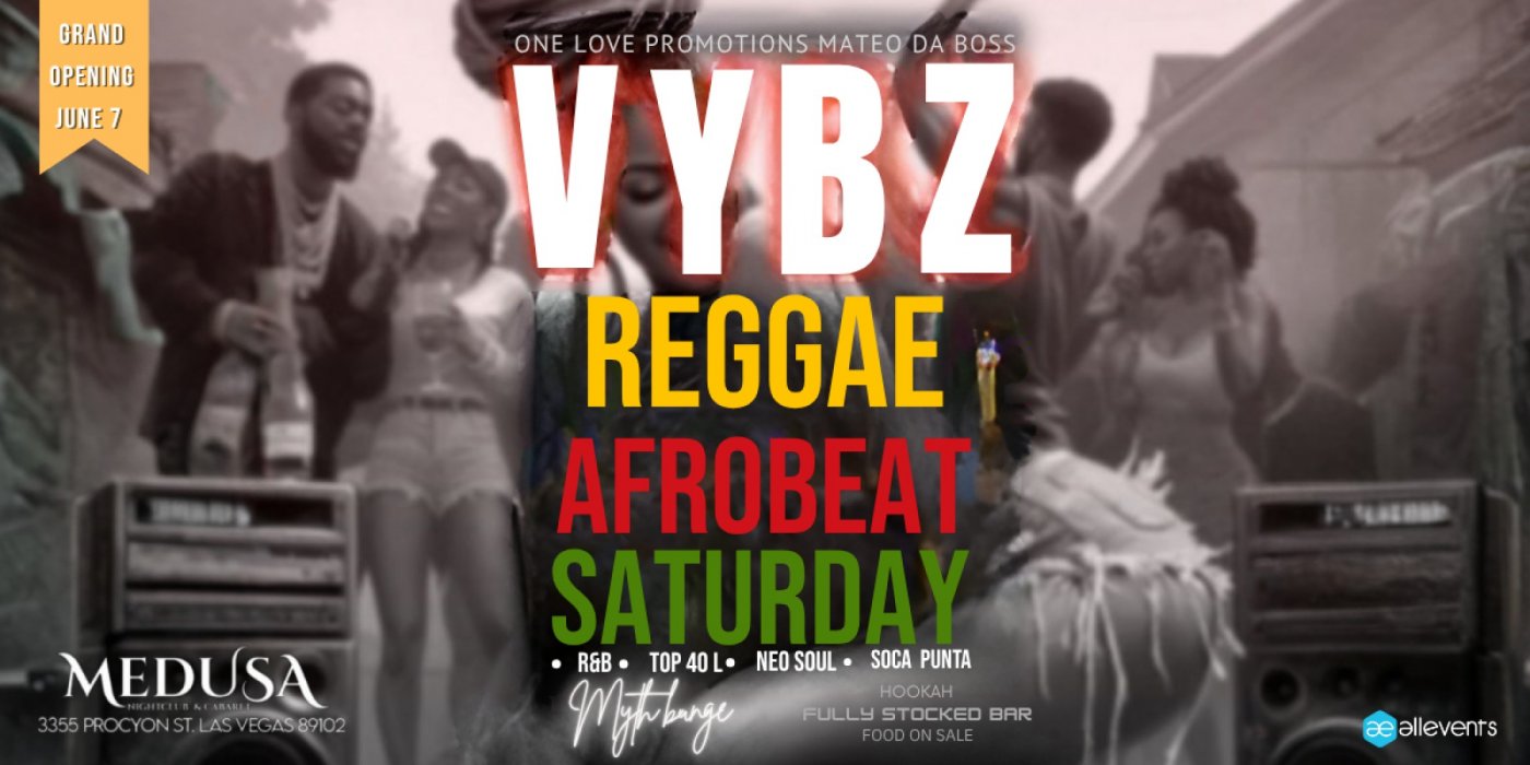 Vybz Saturday: Reggae & Afrobeat night