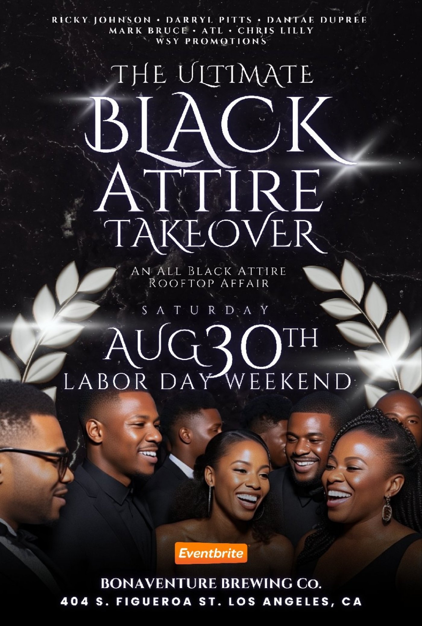 The Ultimate All Black Attire Takeover Party