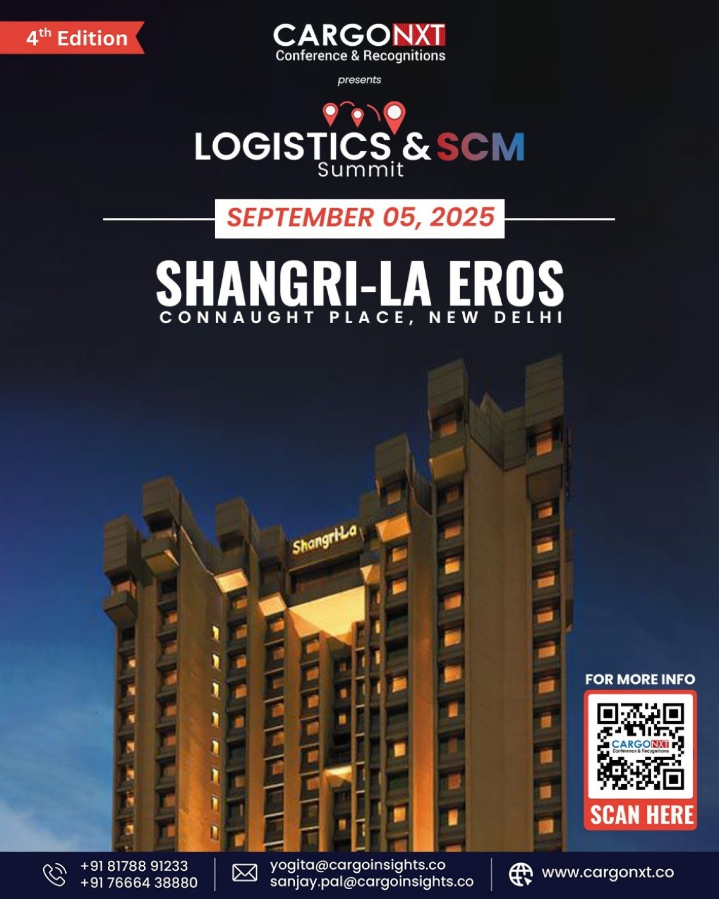 CargoNXT: 4th edition of Logistics & Supply\u00a0Chain\u00a0Summit