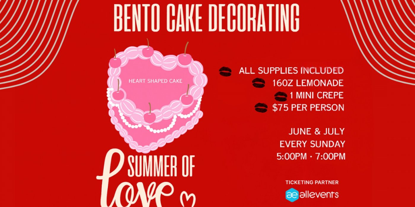 Bento Cake Decorating Workshop - Summer Love