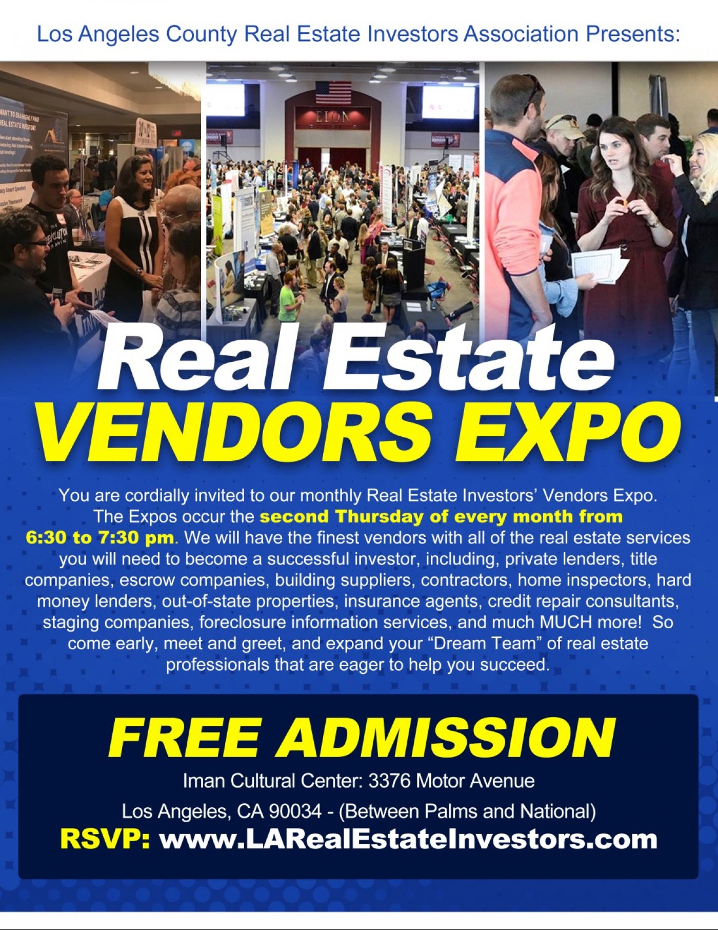 Real Estate Vendors Expo Starts August 14th