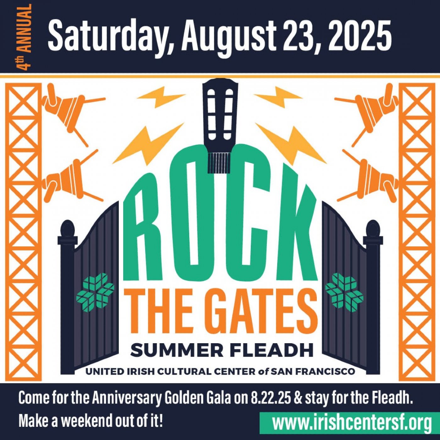 4th Annual Rock the Gates Summer Fleadh
