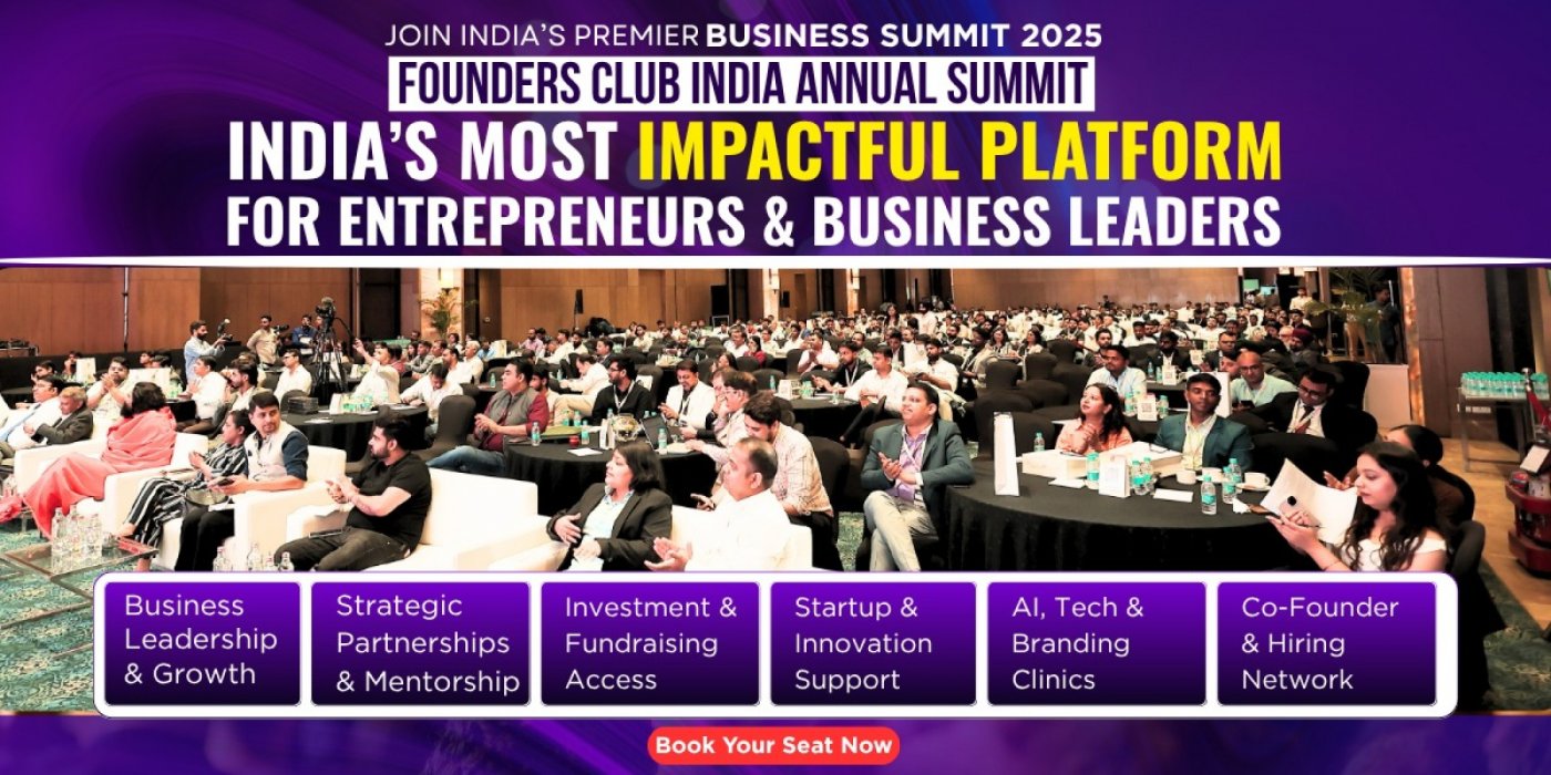 Founders Club India \u2013 Annual Summit 2025