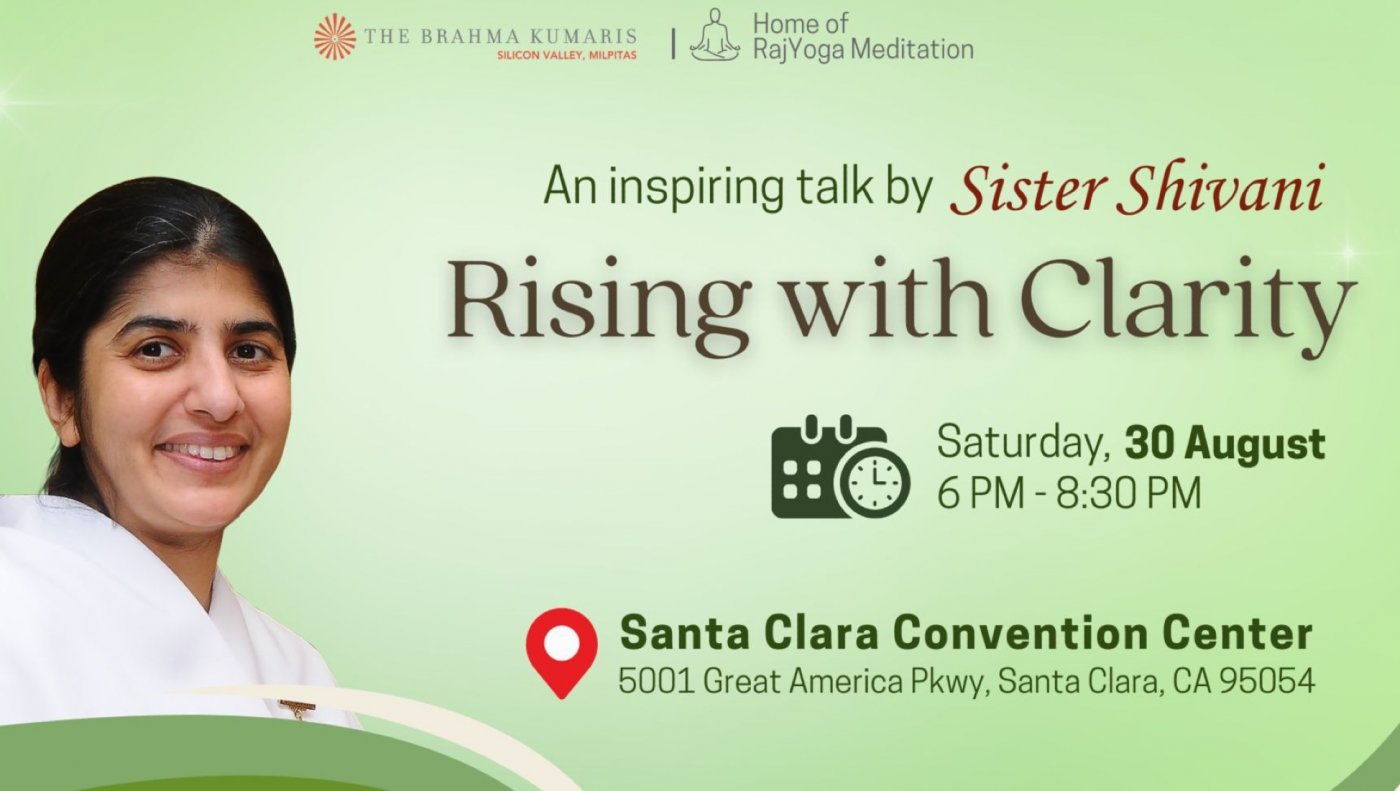 Rising with clarity - An inspiring talk by BK Shivani (FREE EVENT)
