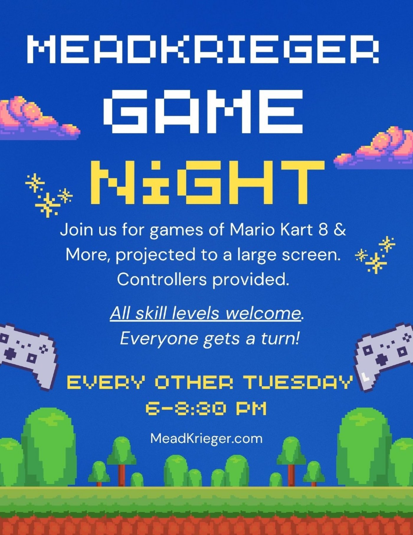 Game Night - Mario Kart 8 & More