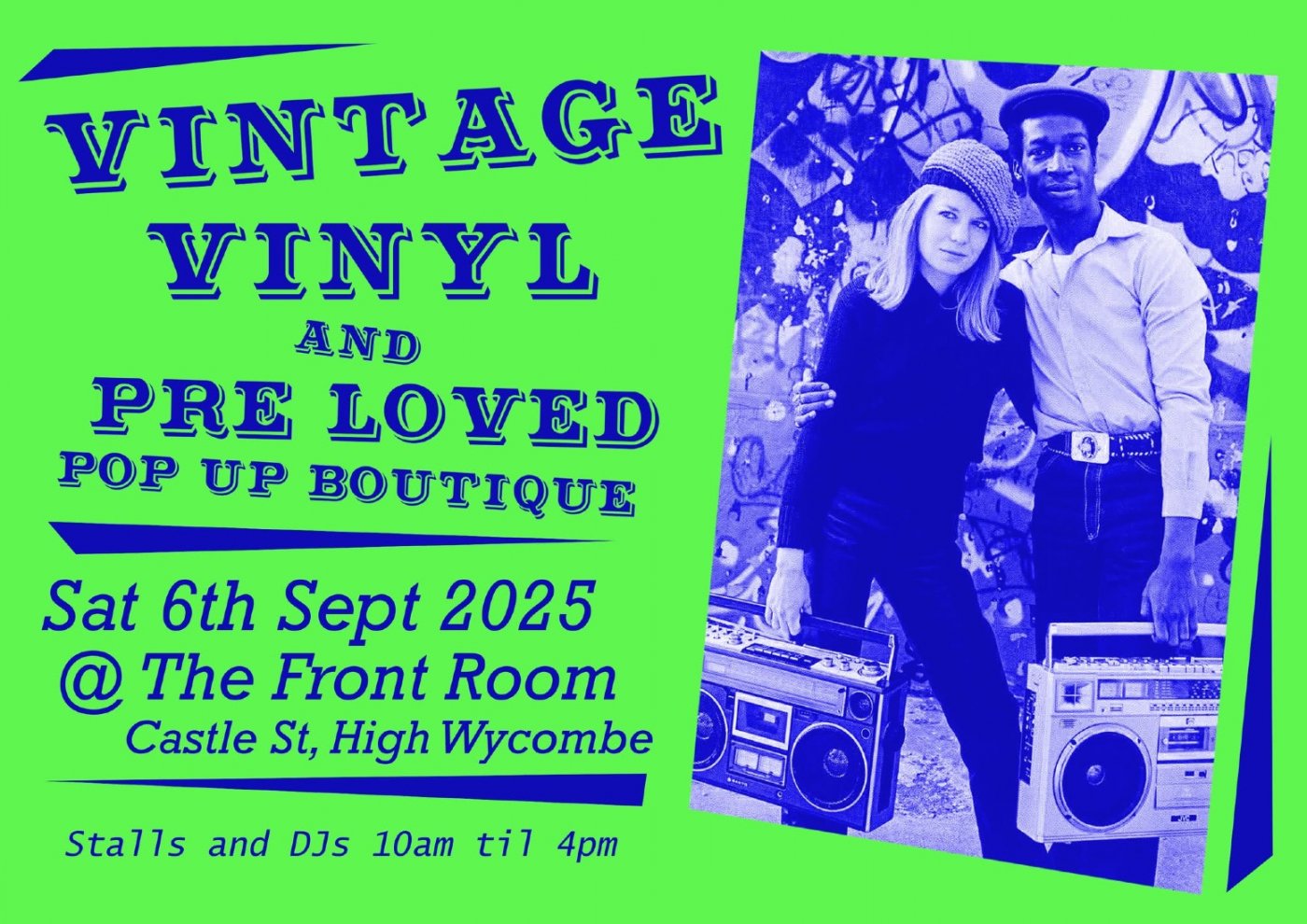 Vintage, Vinyl & Pre-Loved Pop-Up Boutique